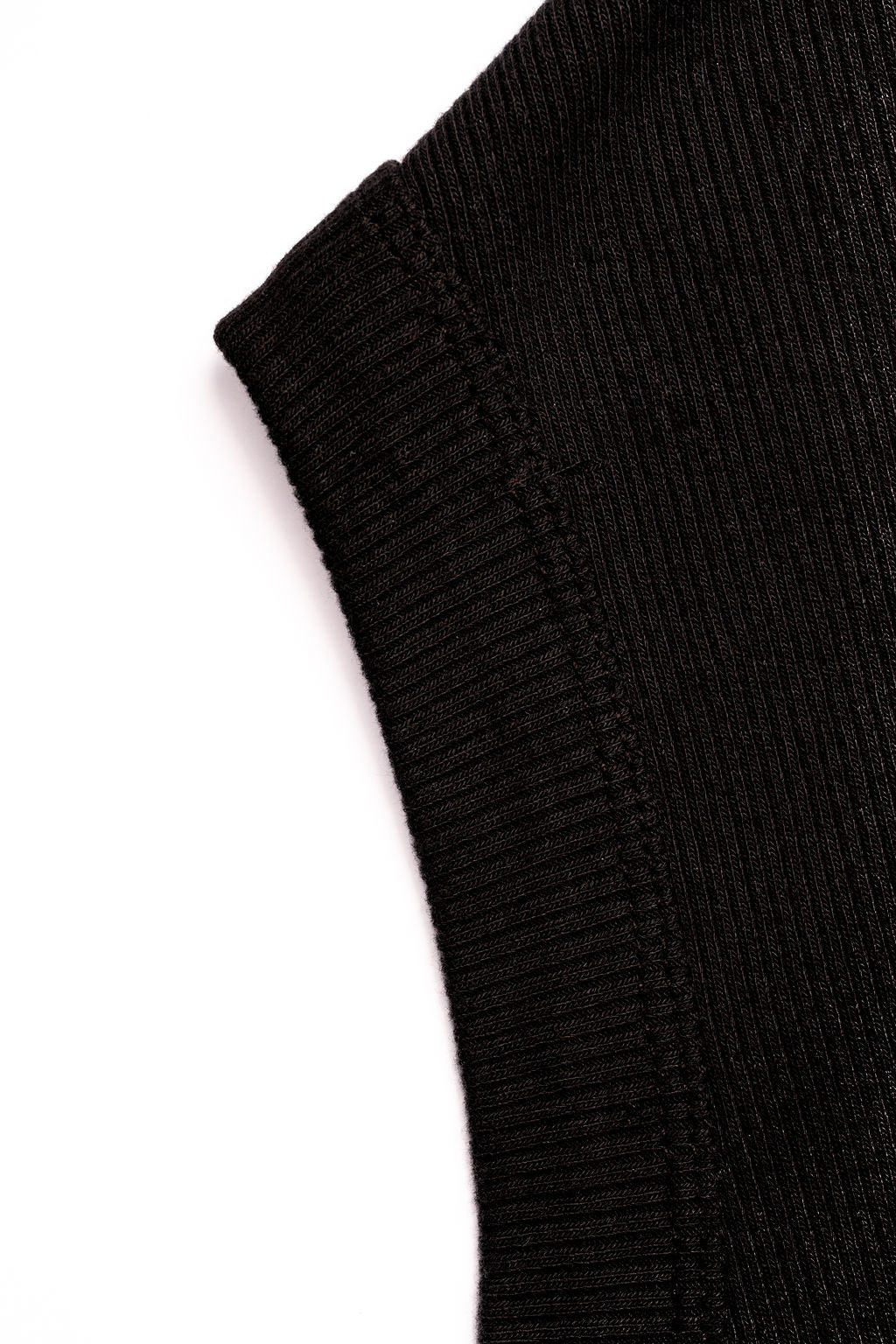 The Mock Neck Tank Black