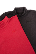 The Long Sleeve Mock Neck Black