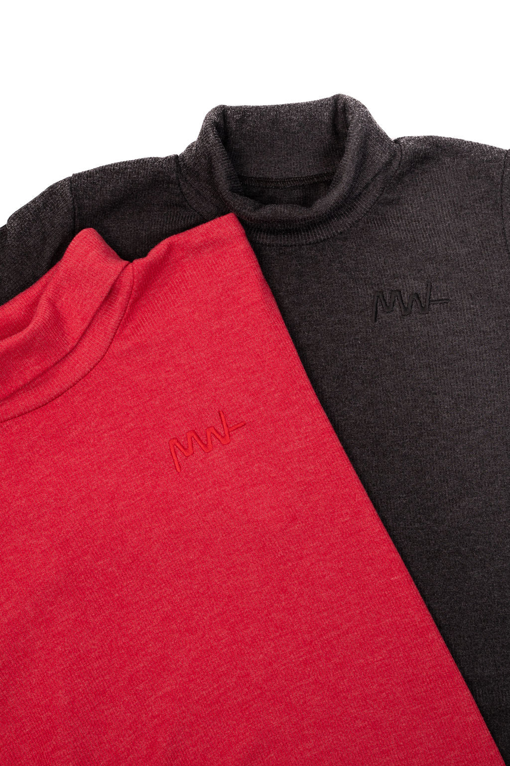 The Long Sleeve Mock Neck Black