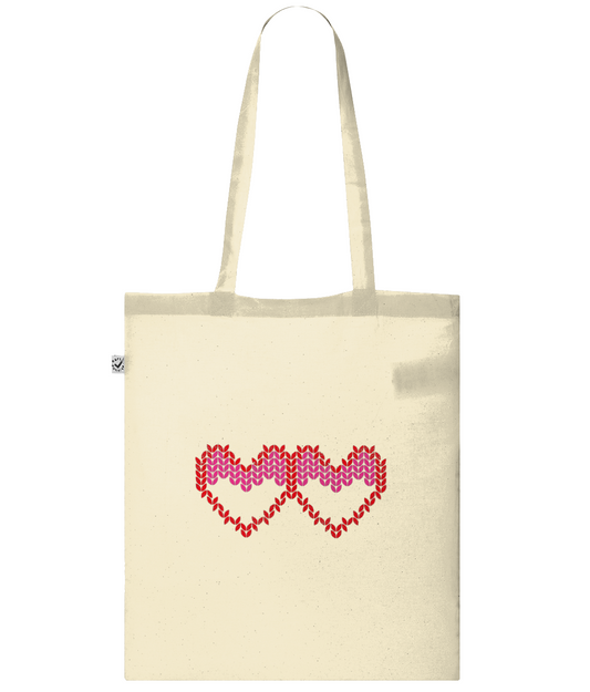 Double Heart Tote