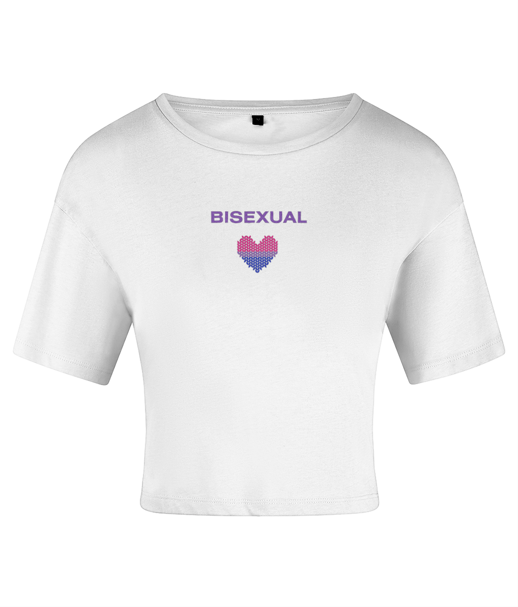 PRIDE Bisexual Crop Top