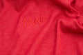 The Long Sleeve Mock Neck Cherry Red