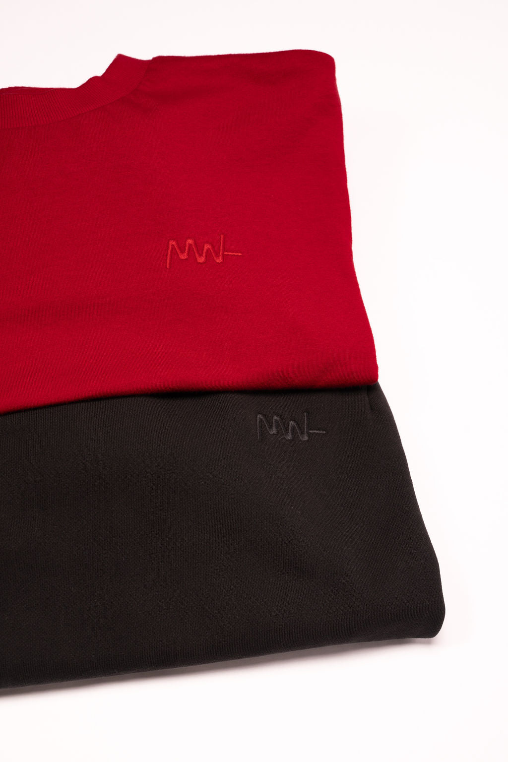 The Cropped Sweatshirt Cherry Red