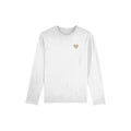 Made With Love Embroidered Gold Heart Long Sleeve