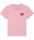 Made with Love Baby Red Heart Tee